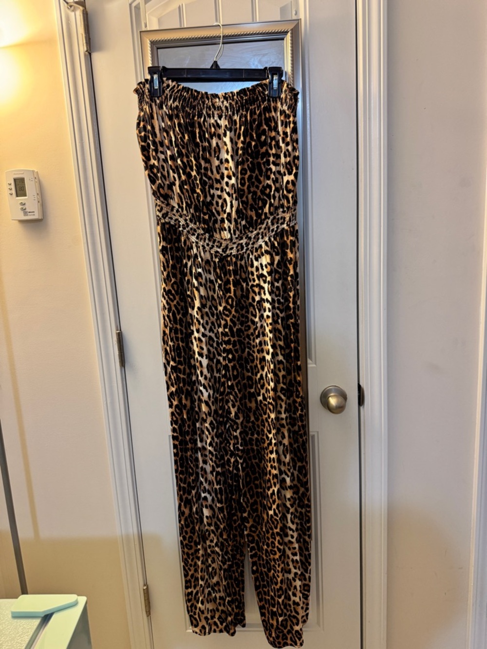 Forever 21 Leopard Print Jumpsuit Size 1X
